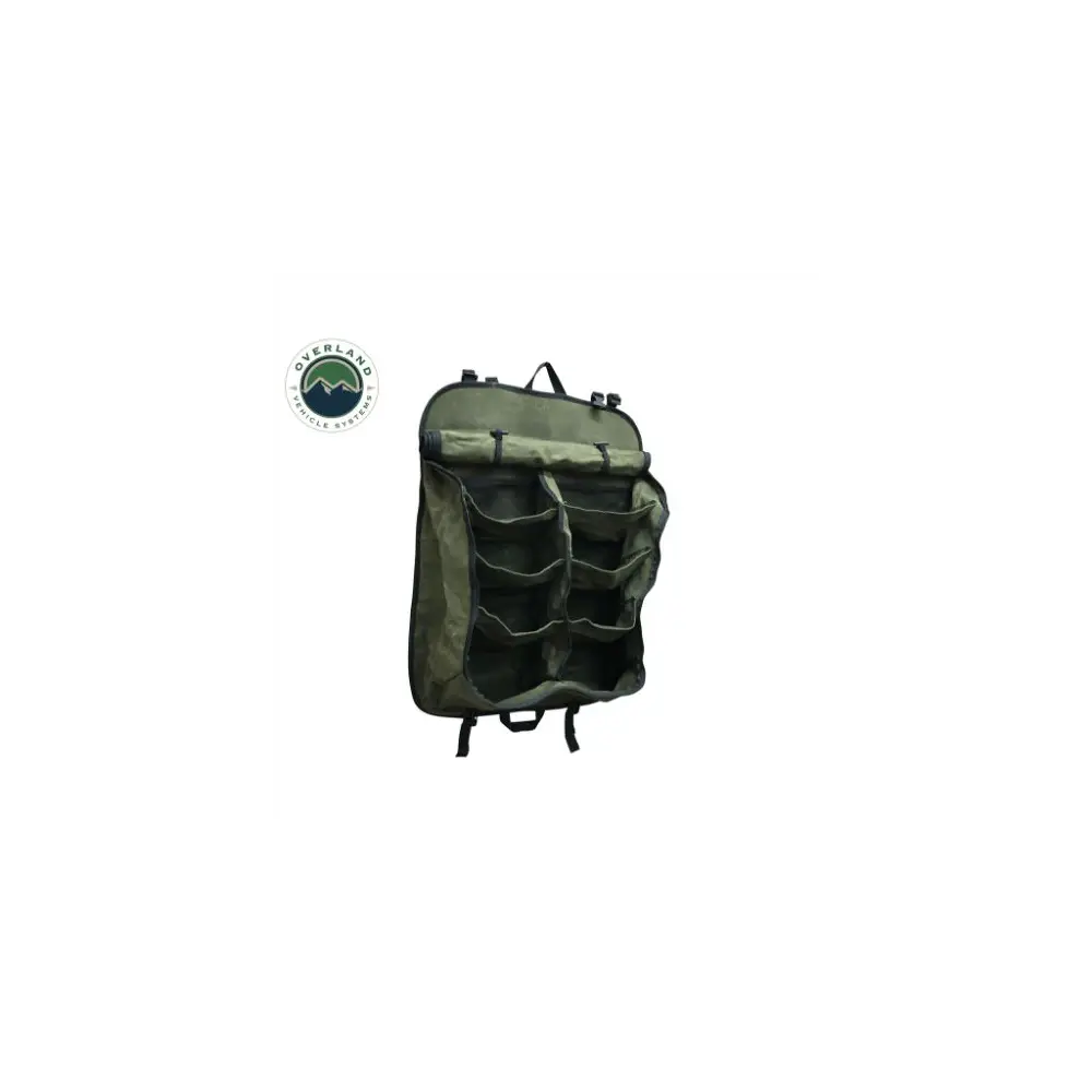 Camping Storage Bag 9 Storage Bins 16 Lb Waxed Canvas - OVS21139941